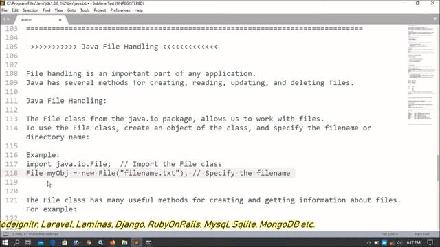 Java File Handling Part-01| Introduction смотреть онлайн