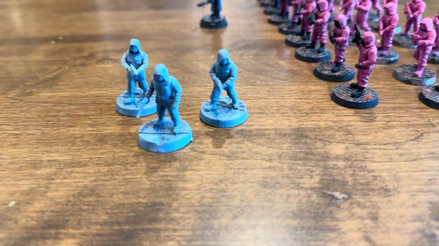 I 3D printed an Astra Militarum army for Warhammer 40k - SQUID GAME THEME - THE MAKERS CULT смотреть онлайн