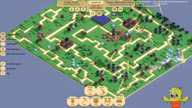 Something looks weird with these mortars: Mortar only run? (Rogue Tower) смотреть онлайн