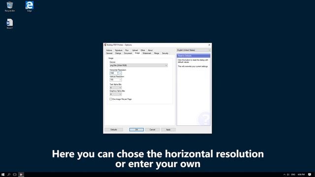 Bullzip Printing an image смотреть онлайн