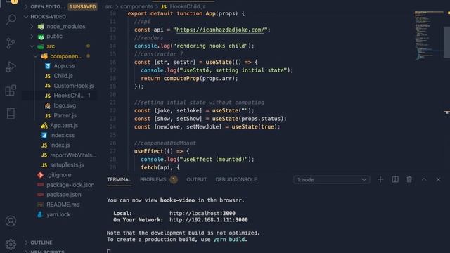 React Hooks Series Part 1 (useState, useEffect, custom hooks) смотреть онлайн