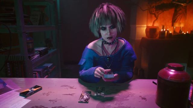 Cyberpunk 2077 Интересный разговор с Мисти смотреть онлайн