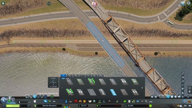 Riverside Train Line - Cities Skylines: Marble Mountain EP 24 смотреть онлайн