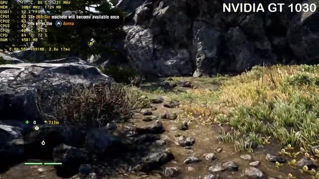 Far Cry 4 - Nvidia GeForce GT 1030 - Core i3 4150 - 8GB RAM PC PC Benchmarks Test смотреть онлайн