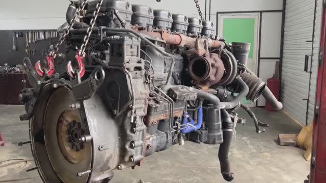 ДВИГАТЕЛЬ DC13 С МАШИНЫ SCANIA 6-SERIES 2018 ГОДА смотреть онлайн