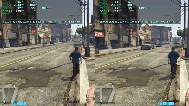 i5 8500 vs i5 8600k Tested in 9 Games смотреть онлайн