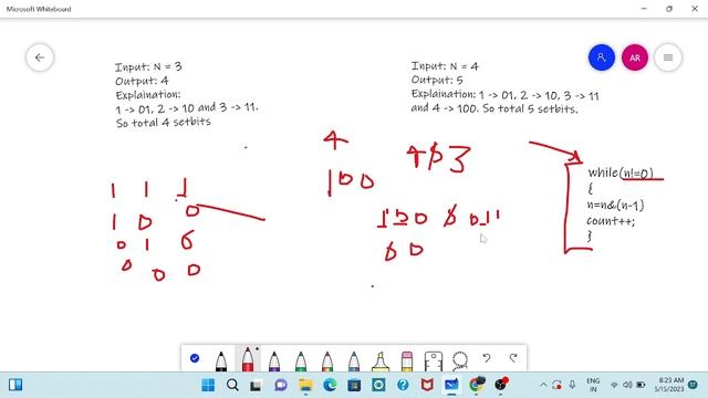 Count Total Setbits || GFG POTD || Java || Geeksforgeeks Daily challenge смотреть онлайн