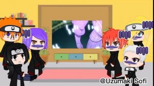 Реакция акацуки на бой Наруто Vs Саске (1/1)