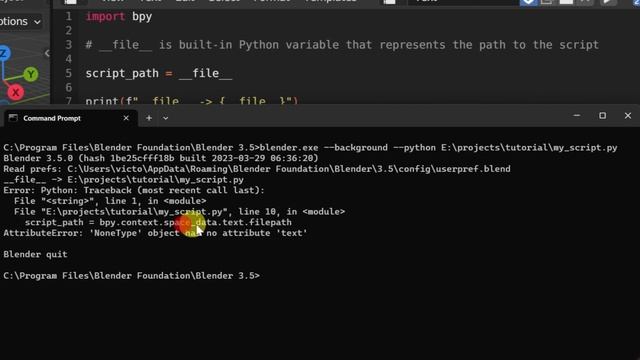 Blender Python Tip: How to Get the File Path to Your Script смотреть онлайн