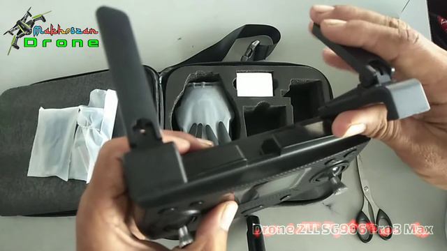 SG906 PRO 3 MAX // Unboxing drone merk ZLL three axis gimbal stabilizer смотреть онлайн