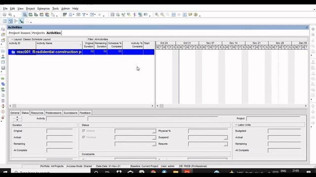 PrimaveraP6 in Tamil | How to create new Project | தமிழ் மொழியில் பயிற்சி| #PrimaveraP6 смотреть онлайн