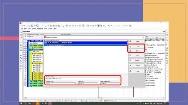 Primavera P6 Professional - Project Baselines By Ms. Hsaung Hnin Phyu, PMP® смотреть онлайн