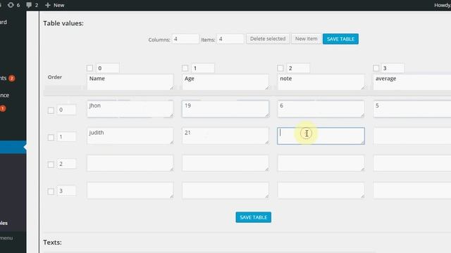 Ultimate tables Wordpress plugin смотреть онлайн