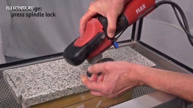 Полировальная машина для камня Flex LE 12 3 100 WET смотреть онлайн