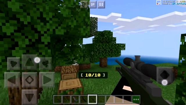 Minecraft Pe: Best Gun 3D Addon(Actual gun 3D showcase) NOT Clickbait смотреть онлайн