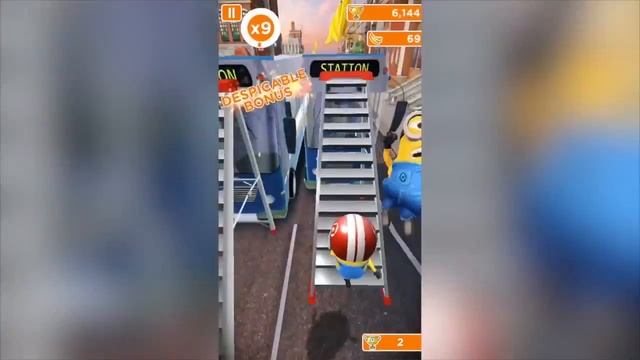 Despicable Me: Minion Rush - QUARTERBACK MINION!!! (iPhone Gameplay) смотреть онлайн