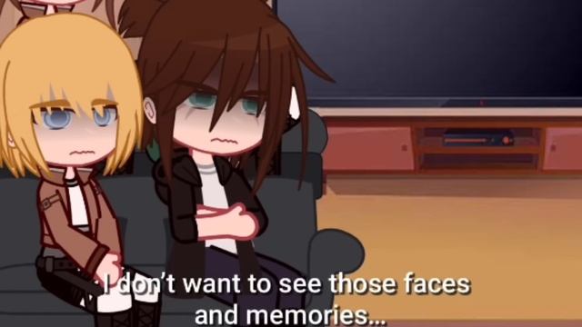 Past aot react to eren- rumbling || Gacha react || AOT react || GCRV [part2] смотреть онлайн