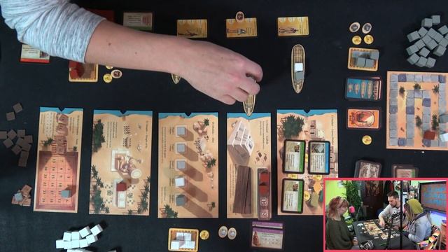 Imhotep A New Dynasty Playthrough, How to Play & Review | GLH5 Board Games смотреть онлайн