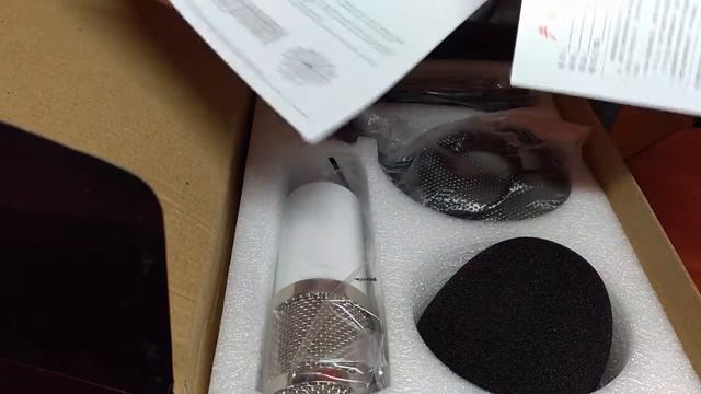 Распаковка китайского микрофона BM800 смотреть онлайн