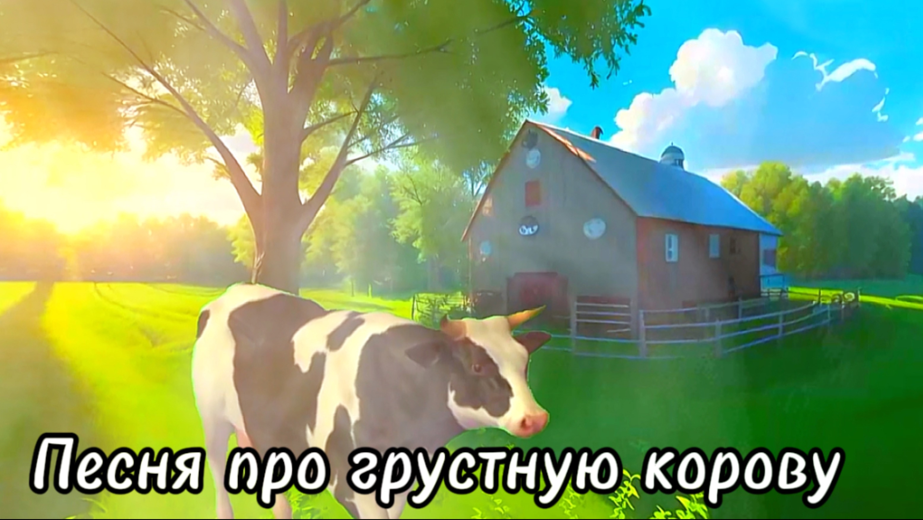 Грустная корова#песни #песнидлядуши #sunoai #песнипролюбовь