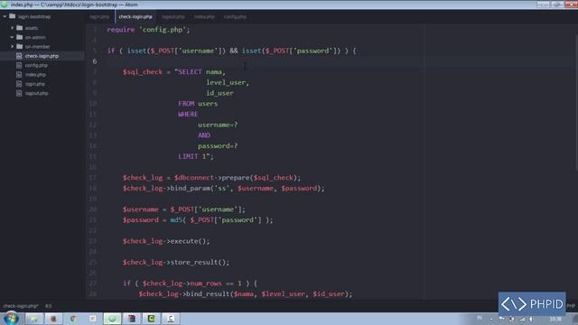 ONPHPID : Membuat Form Login dengan Bootstrap dan PHP смотреть онлайн