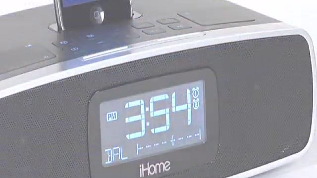 iHome iP90 Dual Alarm Clock Radio for your iPhone/iPod with AM/FM presets смотреть онлайн