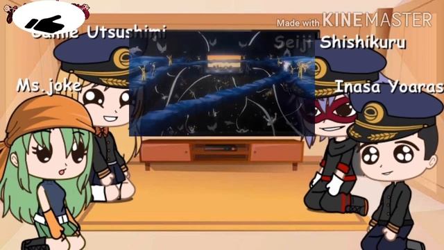 Shiketsu High School react to class 1a //BNHA// +miss [Hero Too] miss joke mha react to manga deku смотреть онлайн