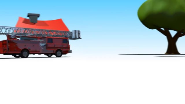 VIDS for KIDS in 3d (HD) - Firetruck for Children at Work - AApV смотреть онлайн