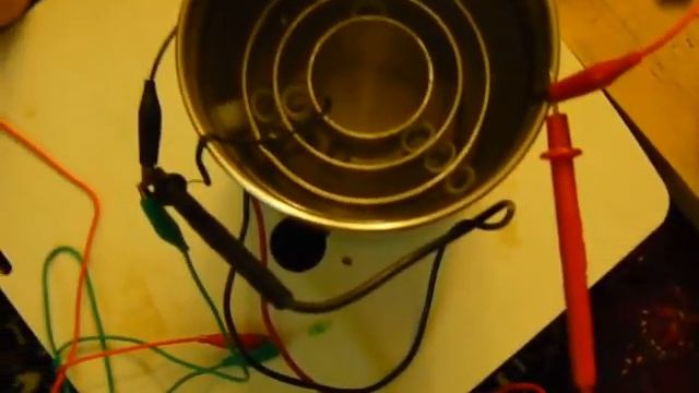 Node joe cell charged with Bedini motor with LED смотреть онлайн