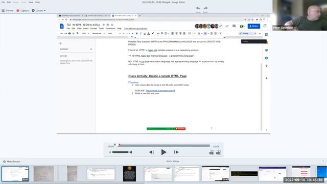 Day 1 SEPTEMBER 10 F22 IN4074 G4 Internet Programming PHP смотреть онлайн
