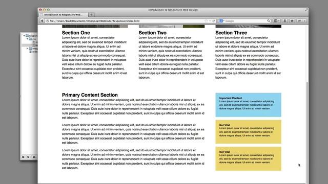 Responsive Web Design Tutorial and Explanation смотреть онлайн