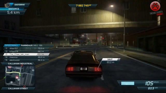 NFS Most Wanted Comme au Cinéma DLC (Decouverte PS3) Légendes смотреть онлайн