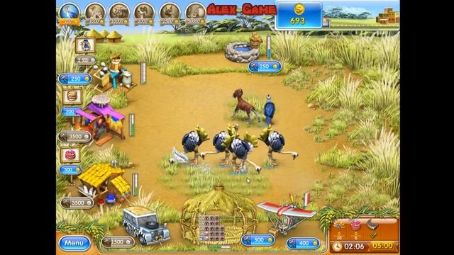 Farm Frenzy 3 Madagascar (level 24) Only GOLD Веселая ферма 3 Мадагаскар (Уровень 24) Золото