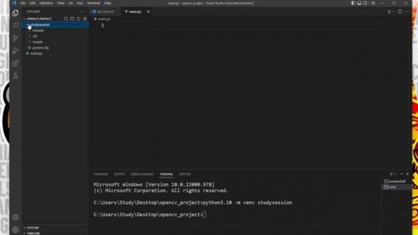 How To Install OpenCV in Visual Studio Code (Windows 11)