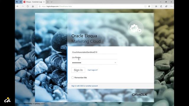How to Log In to Oracle Eloqua: C&A MarTech Tips смотреть онлайн