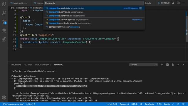 CRUD Operations using NestJSX CRUD utilities смотреть онлайн