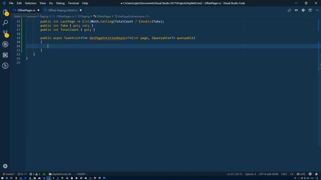 Starting Offset Pagination #28 - Asp.Net Core 2 смотреть онлайн