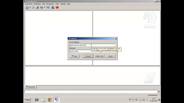 Подключение к публичному TeamSpeak 3 серверу смотреть онлайн