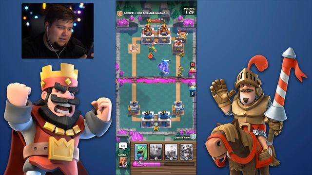 БРЕЙН И ДАША ИГРАЮТ В Clash Royale смотреть онлайн