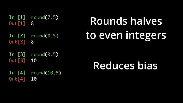 Python Oddities: did you know THIS about the round() function? #python #programming смотреть онлайн
