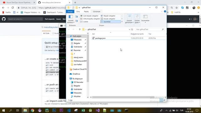 Adım Adım Github'da Repository oluşturma, Proje Aktarma, Commit İşlemleri смотреть онлайн