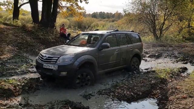 Проходимость Great Wall Hover H3 на бездорожье, бензин и дизель смотреть онлайн