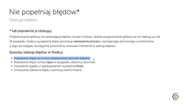 Kurs Node.js + Express.js #7 - Obsługa błędów смотреть онлайн