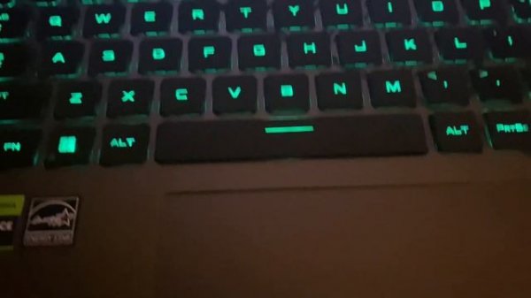 Asus Rog Strix G16 hidden number pad and adjusting RGB