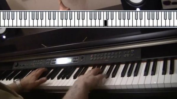 Watermelon Man - easy piano funk cover Yvan Jacques