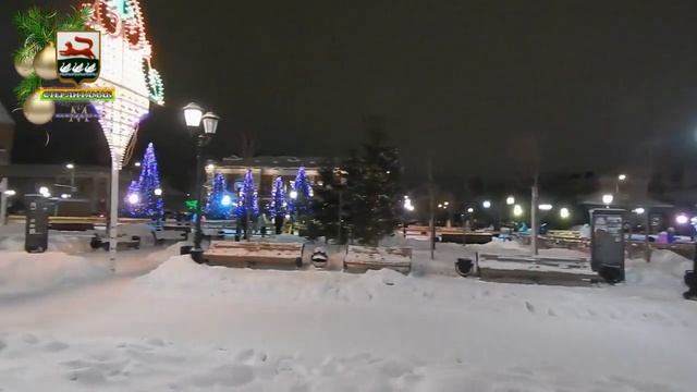Стерлитамак -2023. Новогодняя ночь на ёлках города. смотреть онлайн