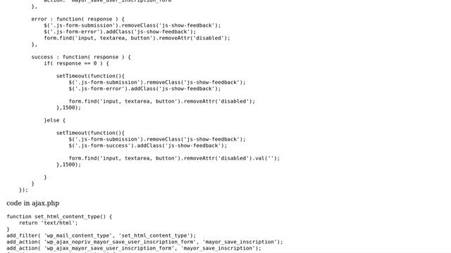 Wordpress: contact form ajax empty response error message смотреть онлайн