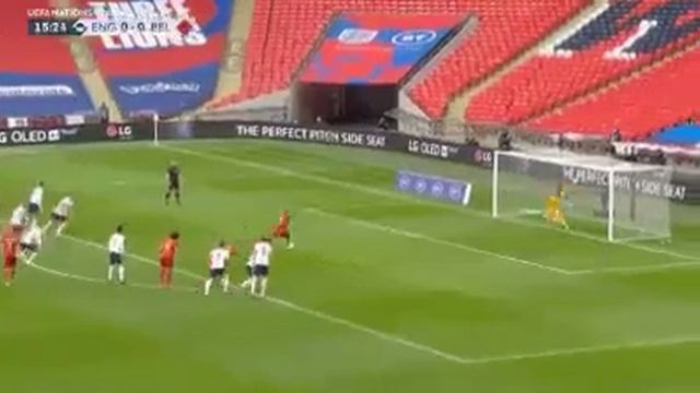 Romelu Lukaku's penalty for Belgium смотреть онлайн