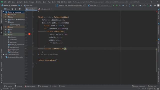 Flutter QR Code Generator with Image Inside | Flutter Tutorials смотреть онлайн