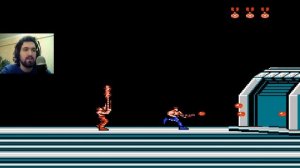 Necros и Дядя Женя проходят Contra на Денди